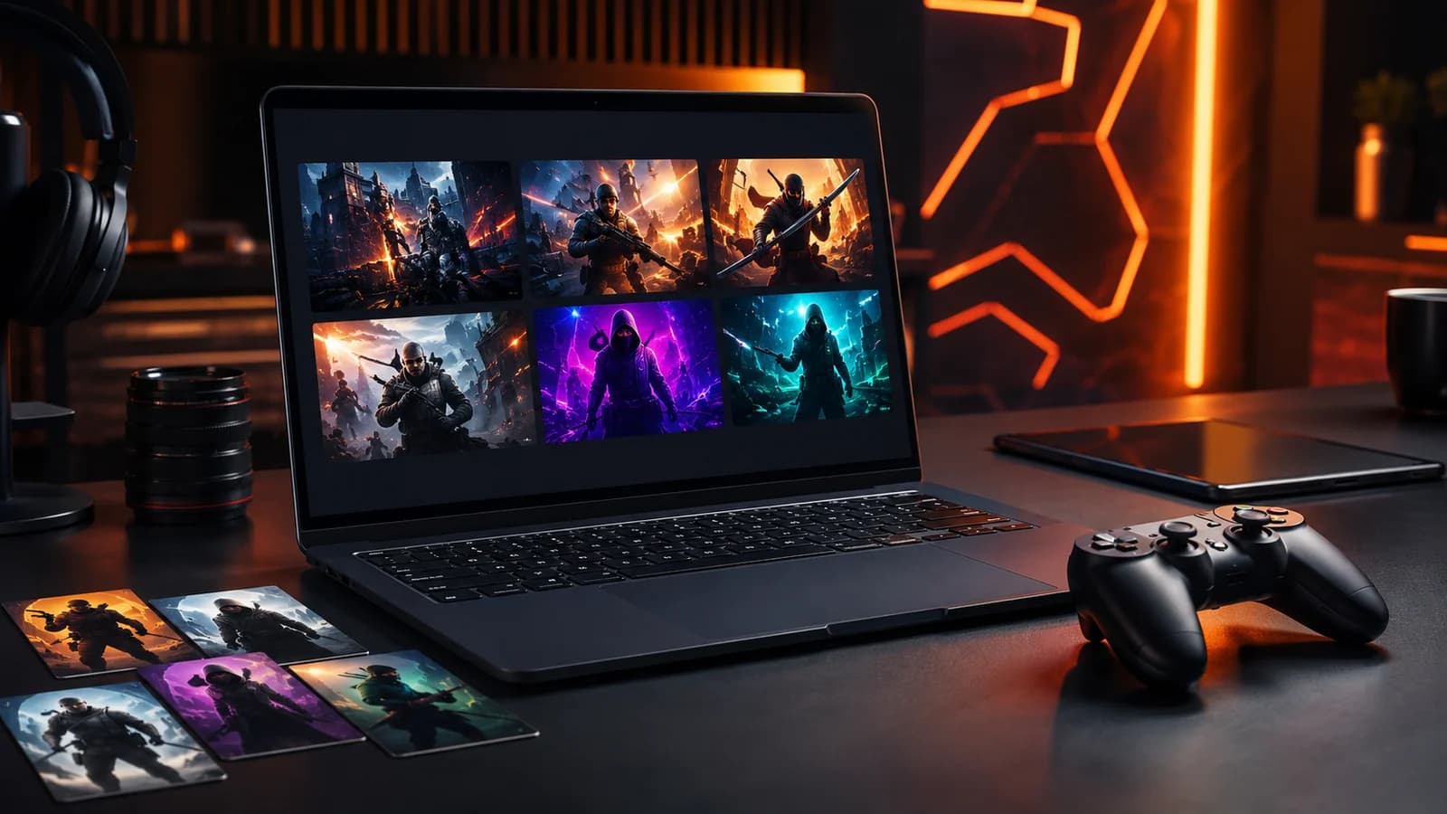 Editoriales YouTube-Thumbnail-Strategieboard für AI thumbnail generator ideas for Gaming kanalları