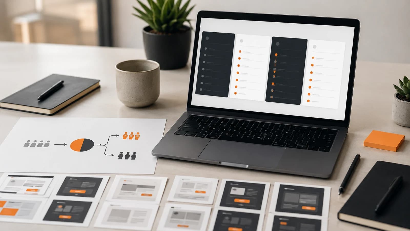 Editoriales YouTube-Thumbnail-Strategieboard für thumbnail A/B test tool: how it works for YouTube thumbnail workflows