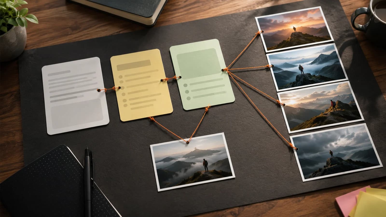Editoriales YouTube-Thumbnail-Strategieboard für Thumbnail.ai alternative for AI YouTube thumbnails