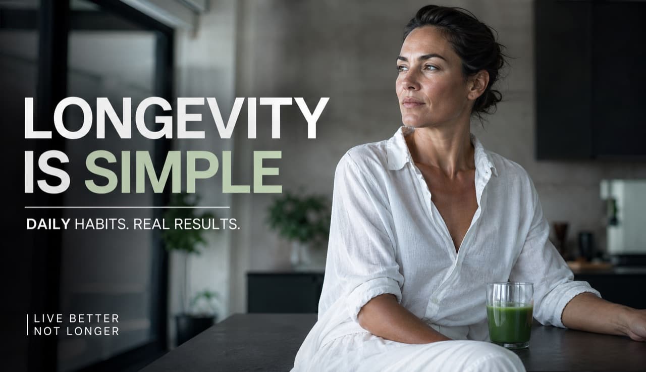 Wellness thumbnail — longevity is simple